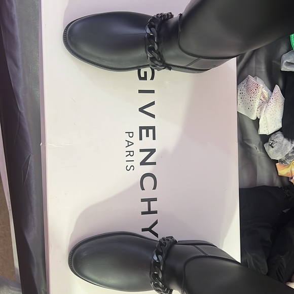NEGOTIABLE PRICE !!! Givenchy Rain Boots Size 39 US 9 - Picture 7 of 9